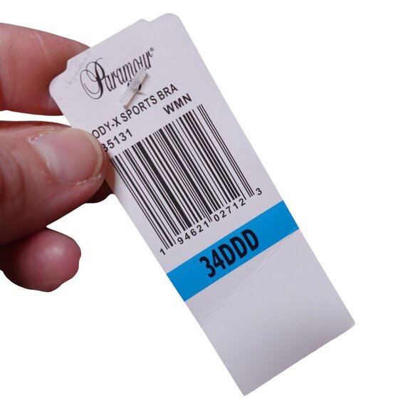 NWT Paramour By Felina Body X Underwire Sports Bra Sz 34DDD Warm Beige 135131 - Picture 4 of 7